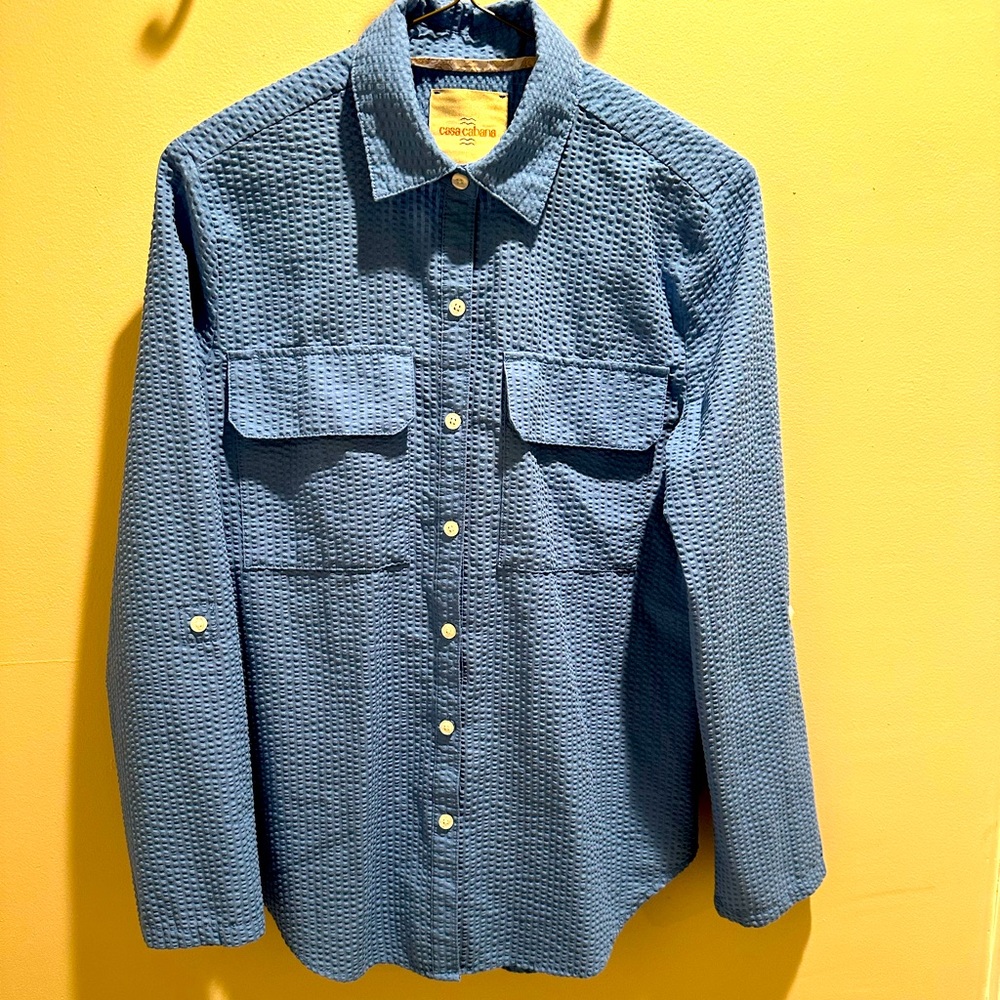 Casa Cabana textured shirt
